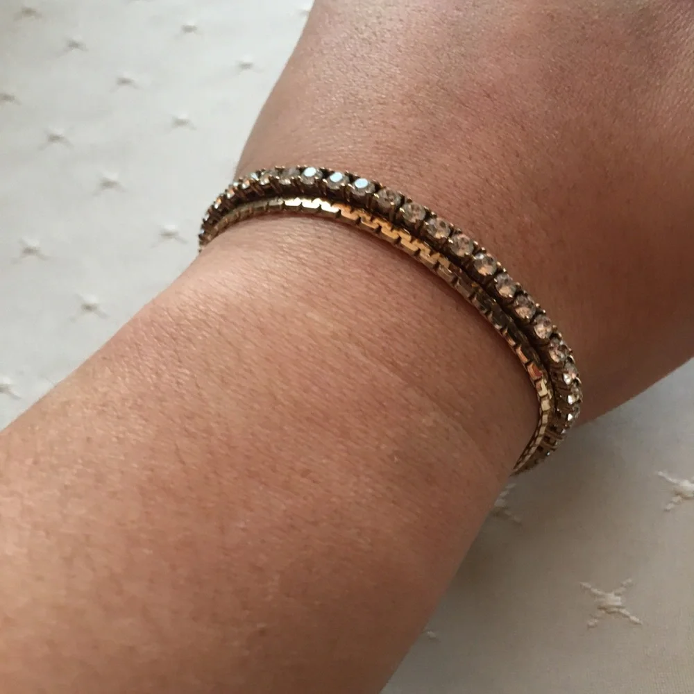 Vintage 14k Gold Tennis Bracelet